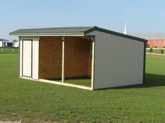Horse Sheds with Tack Room