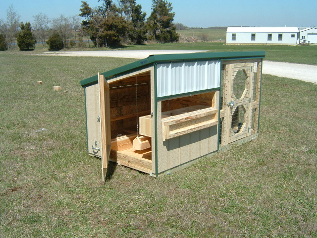 Chicken Co-op Wood Shed