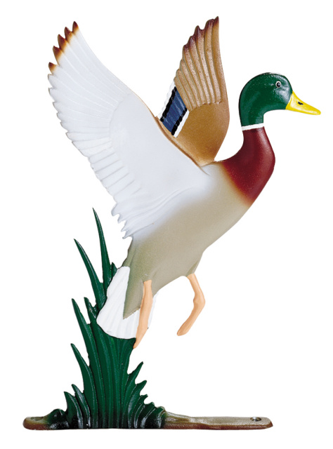 30" Painted Mallard Duck Weathervane