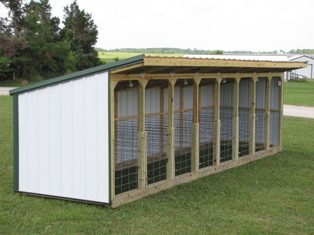 bottle calf sheds