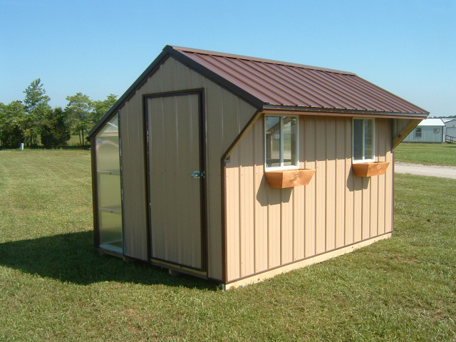 Green House / Garden Shed Combo