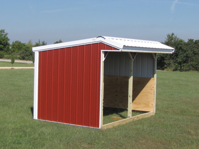 8x12 Brilliant White / Rustic Red