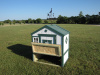 Front View with Manure Cleanout Door Opened