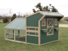 8x12 Quaker Style "Green and Tan"