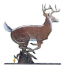 30" Painted Whitetail Deer Weathervane