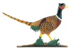 30" Painted Pheasant Weathervane